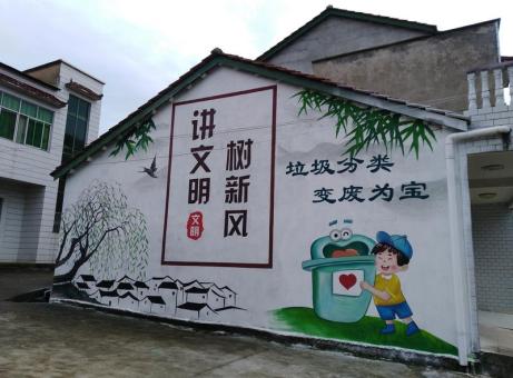 恩施墙绘是现在流行的墙体广告