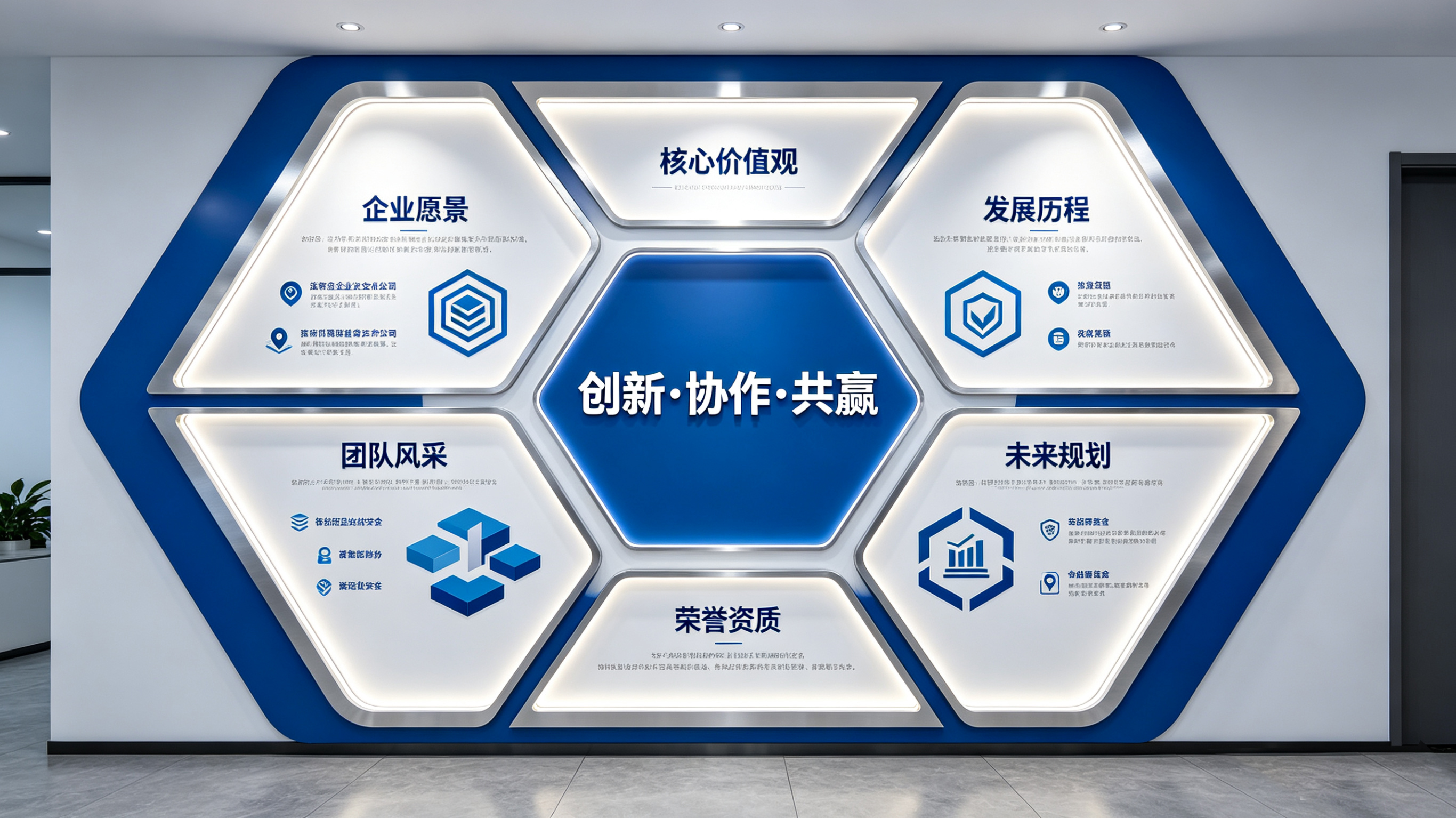 恩施企业文化墙六边形避坑指南（新手常犯5个错误）